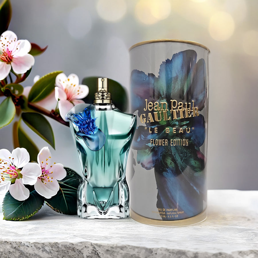 Jean Paul Gaultier Le Beau Flower Edition For Men 4.2 oz Eau De Parfum Spray
