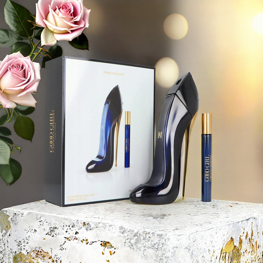 Carolina Herrera Good Girl 2 Pcs Set: 2.7 Eau De Parfum Spray + 0.34 Eau De Parfum Spray