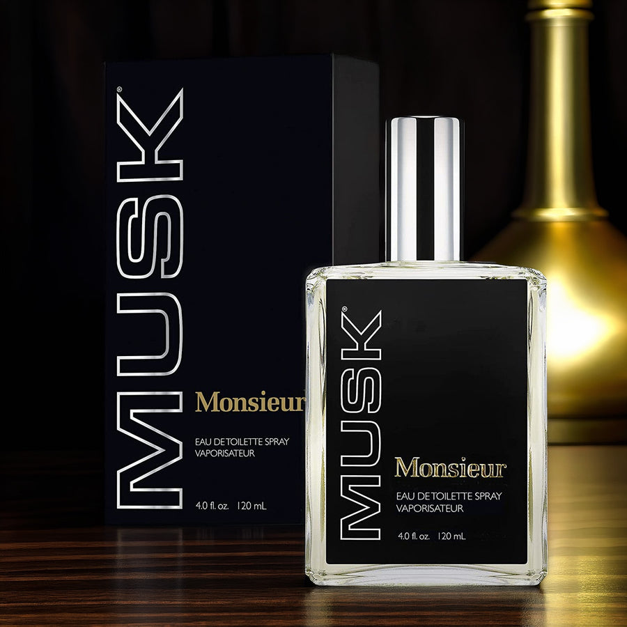 Dana Monsieur Musk For Men 4 oz Eau De Toilette Spray
