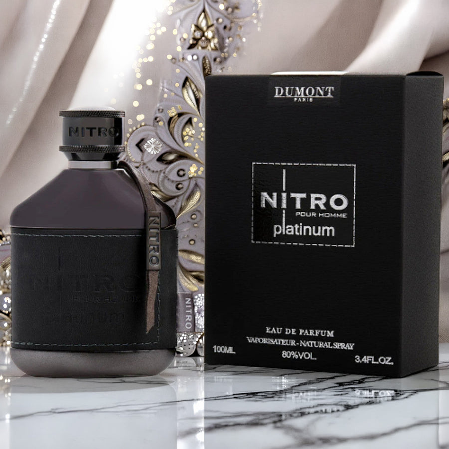 Nitro Platinum Dumont Paris Pour Homme 3.4 oz Eau De Parfum Spray
