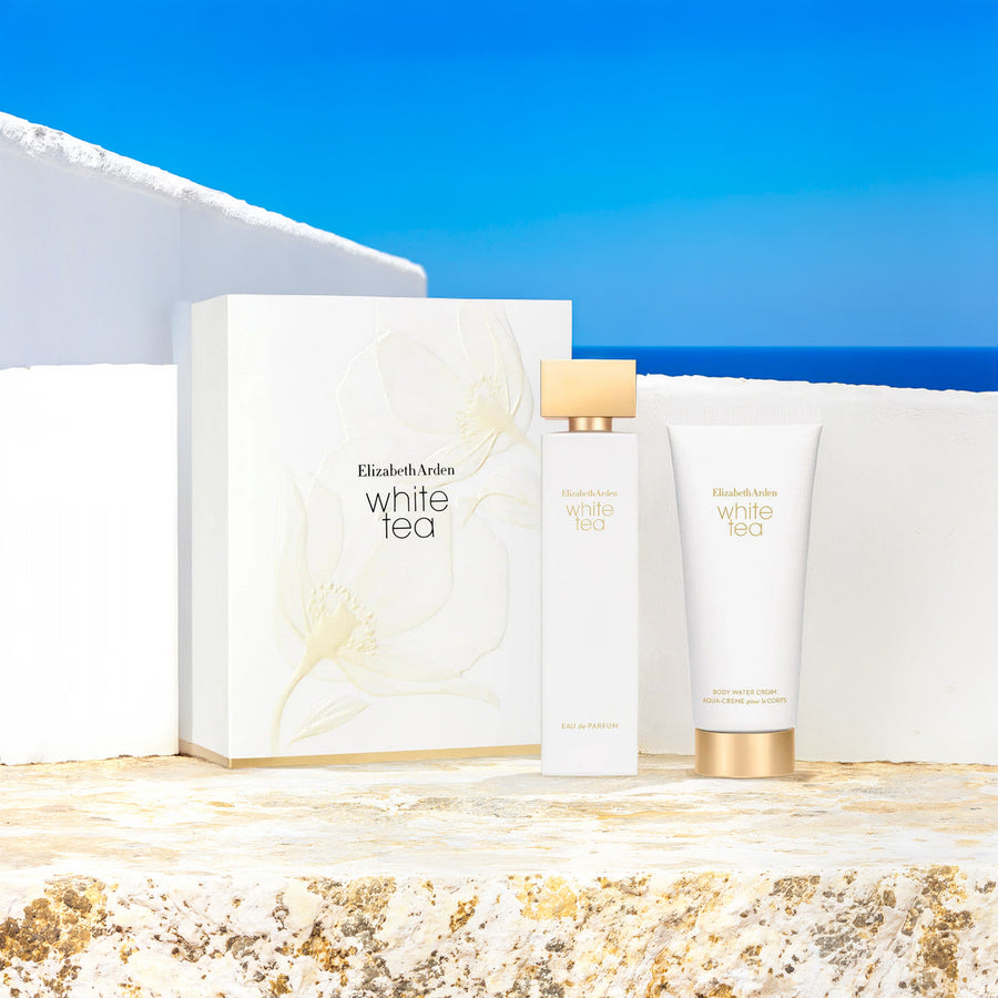 Elizabeth Arden White Tea 2 Pcs Set: 3.3 Eau De Parfum + 3.3 Body Water Cream