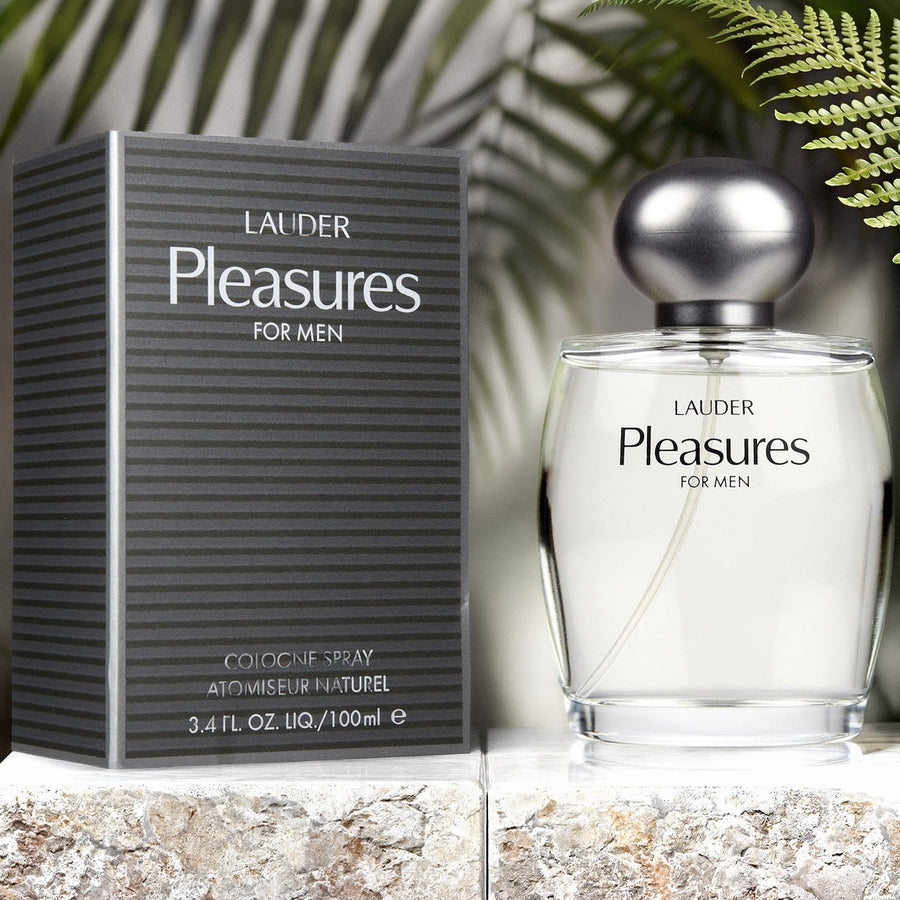 Estee Lauder Pleasures For Men 3.4 oz Eau De Cologne Spray