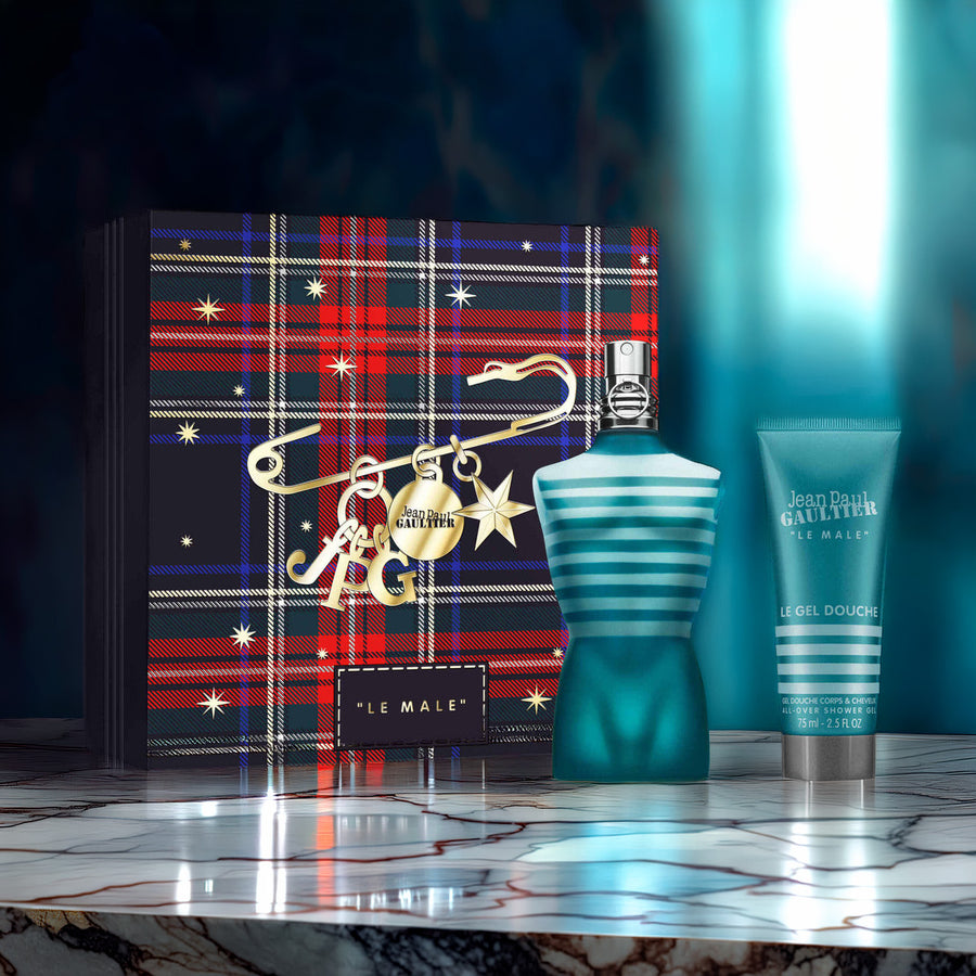 Jean Paul Gaultier Le Male 2 Pcs Set: 4.2 Eau De Toilette Spray + 2.5 Shower Gel