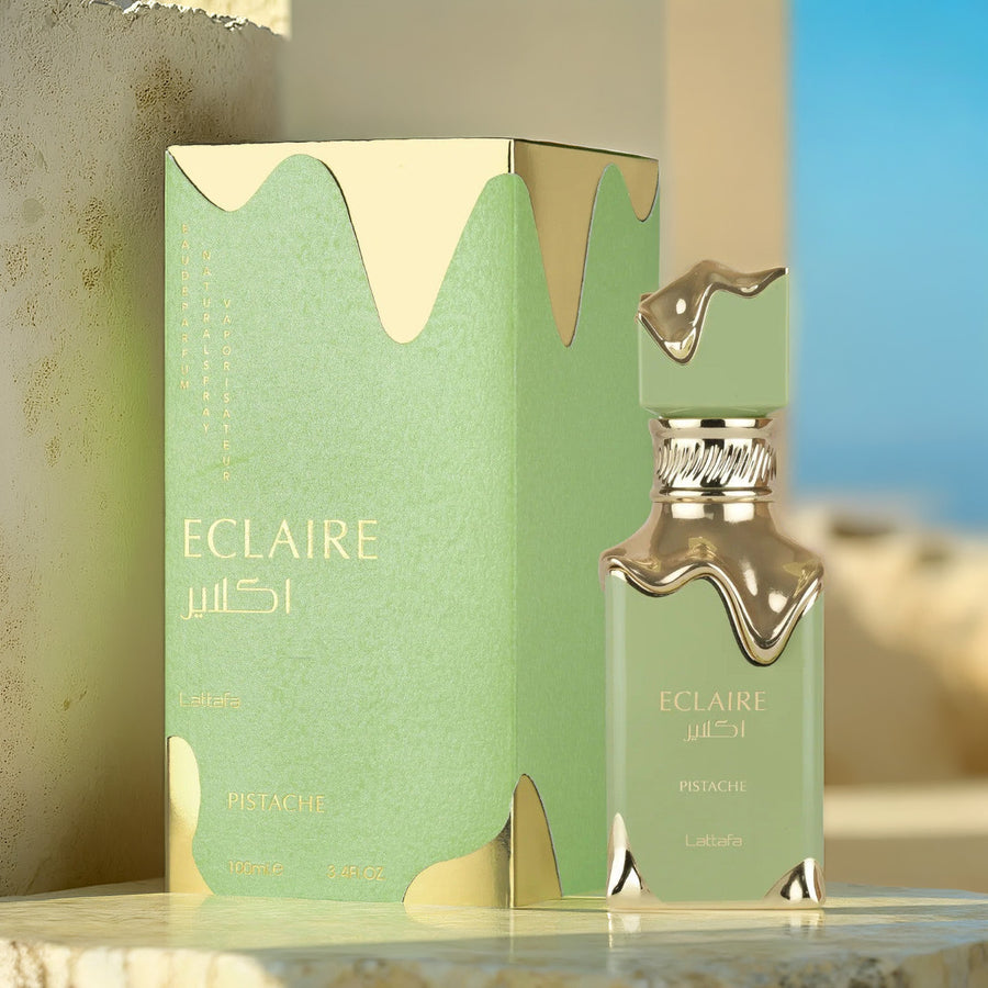 Lattafa Eclaire Pistache 3.4 oz Eau De Parfum Spray