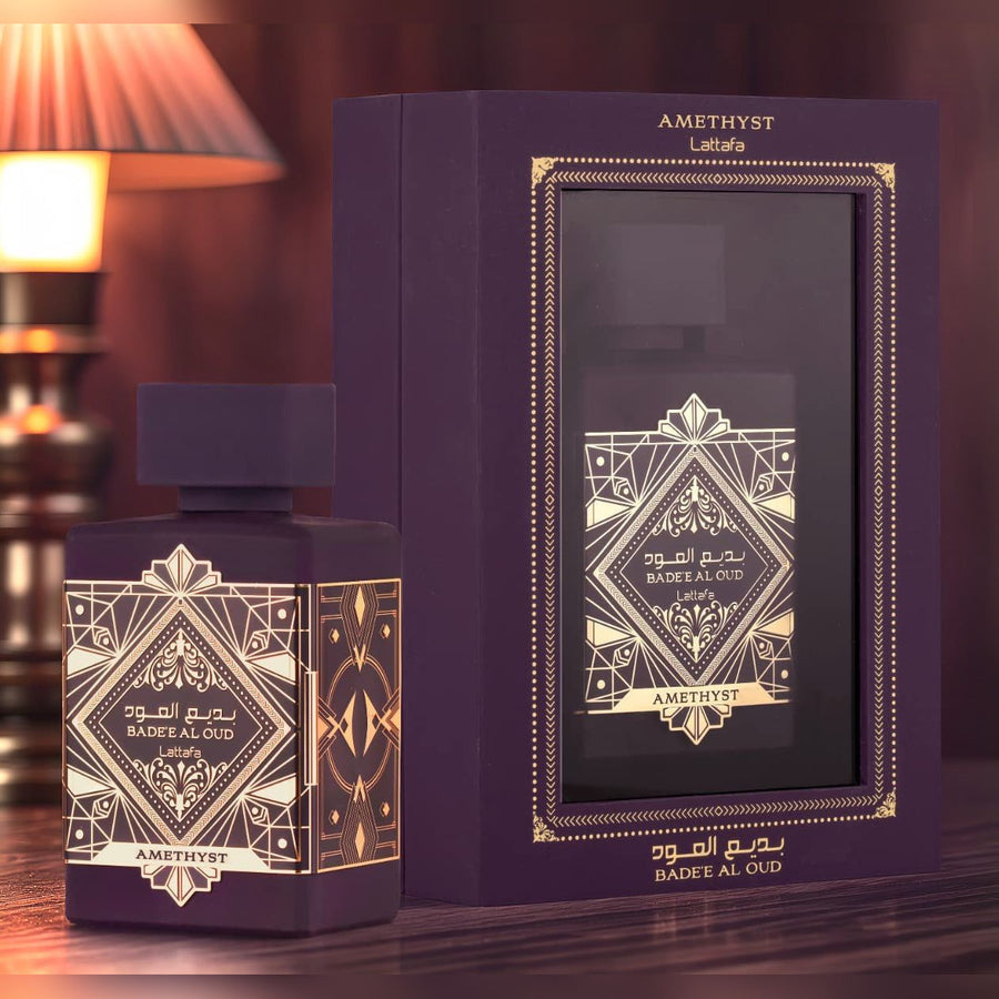 Lattafa Bade'E Al Oud Amethyste 3.4 oz Eau De Parfum Spray