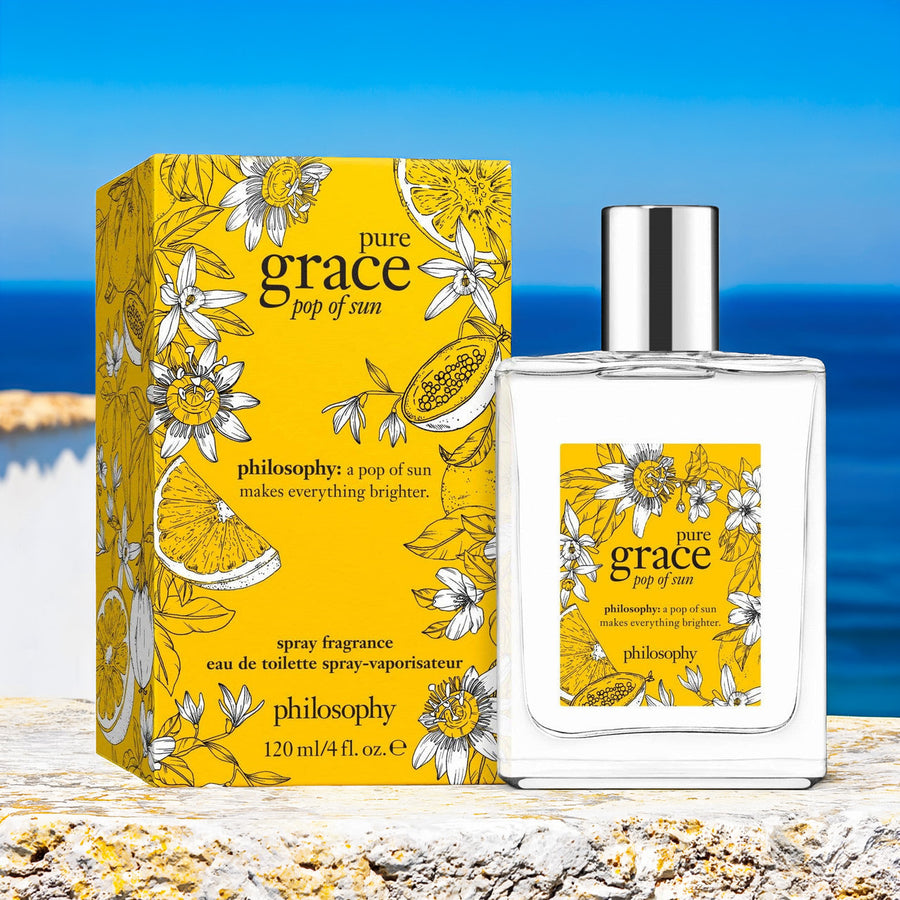 Philosophy Pure Grace Pop Of Sun For Women 2 oz Eau De Toilette Spray
