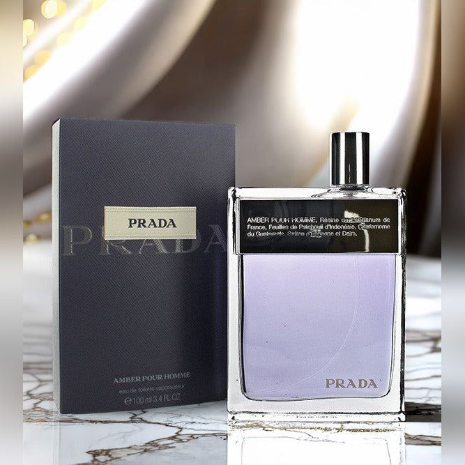 Prada Amber For Men 3.4 oz Eau De Toilette Spray