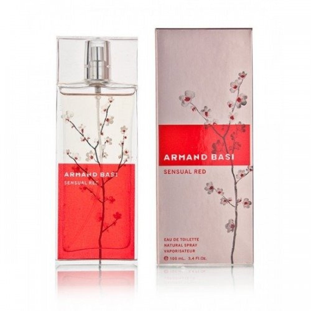 Armand Basi Sensual Red For Women 3.4 oz Eau De Toilette Spray
