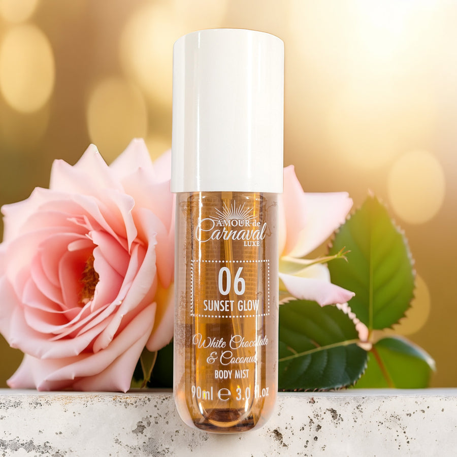 Amour De Carnaval 06 Sunset Glow Body Mist For Women 3 oz Body Spray