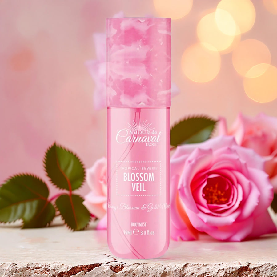 Amour De Carnaval Tropical Reverie Blossom Veil Body Mist For Women 3 oz Body Spray