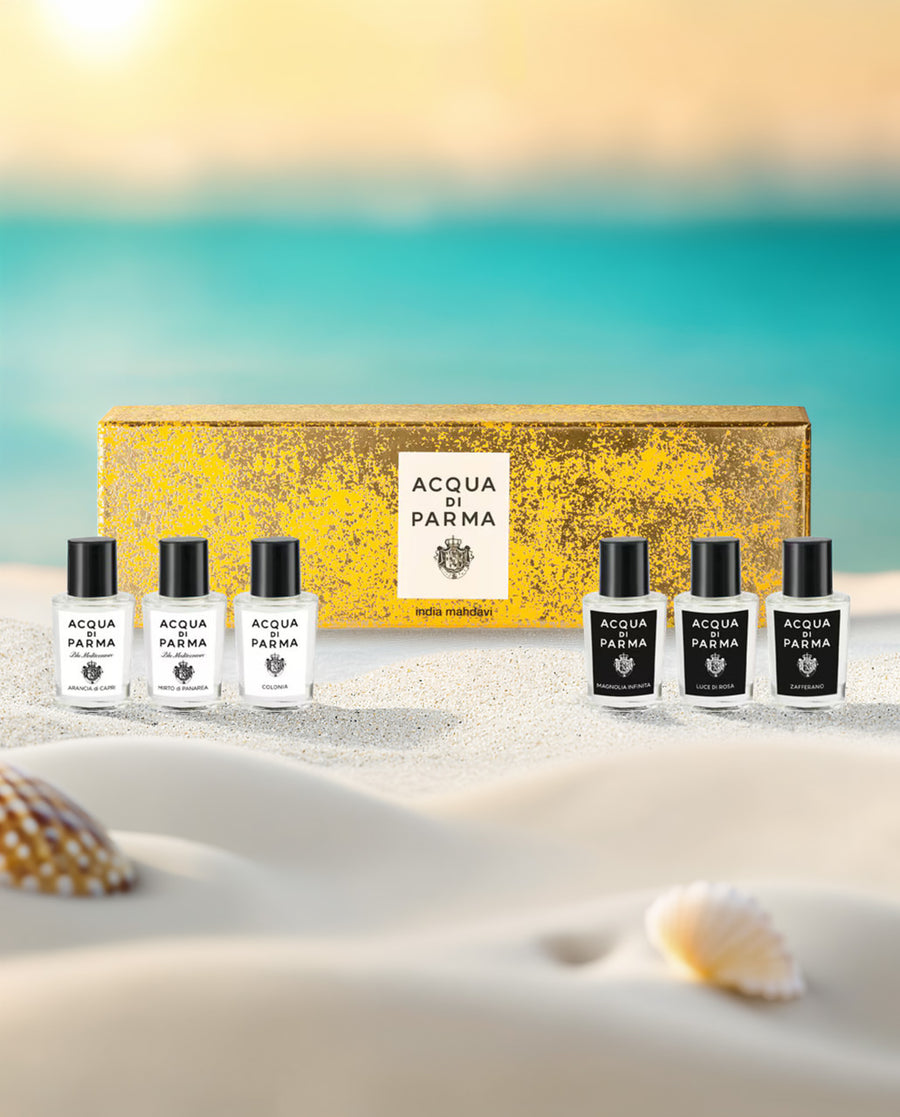 Acqua Di Parma 6 Set: Colonia + Arancia Di Capri + Mirto Di Panareo + Luce Di Rosa + Magnolia Infinita + Zafferano 5 ml Eau De Parfum