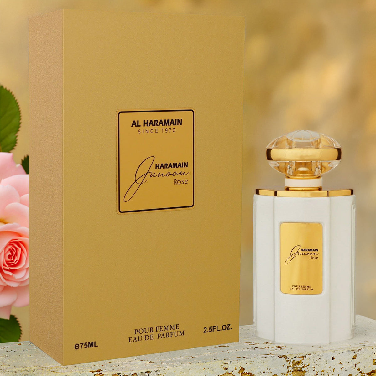 Al Haramain Junoon Rose For Women