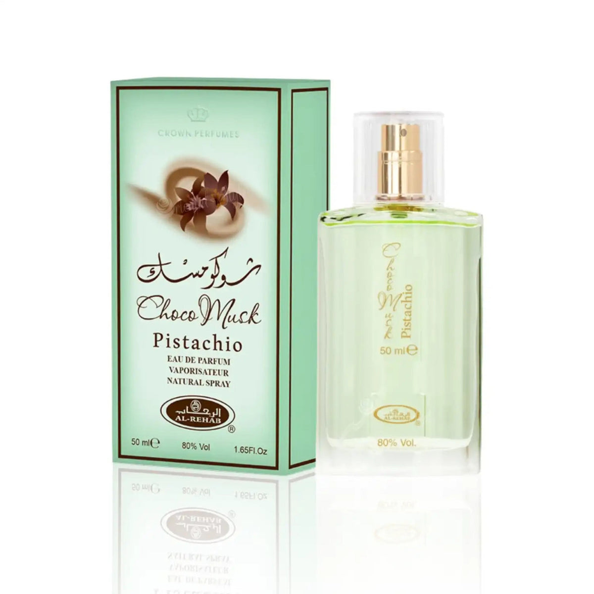 Al Rehab Choco Musk Pistachio 1.7 oz Eau De Parfum Spray