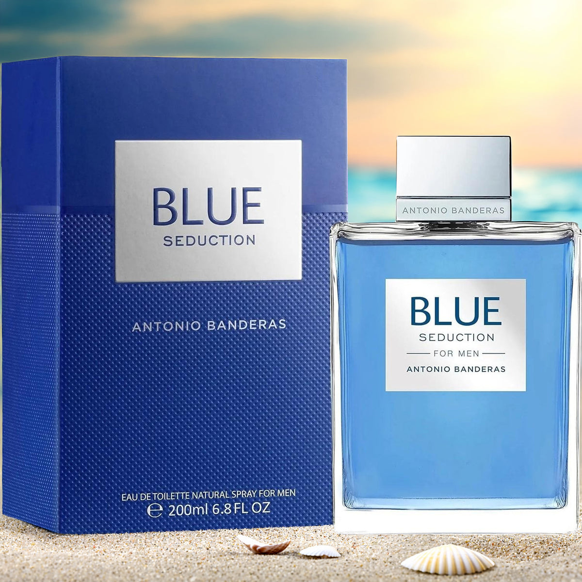 Antonio Banderas Blue Seduction For Men 6.8 oz Eau De Toilette Spray