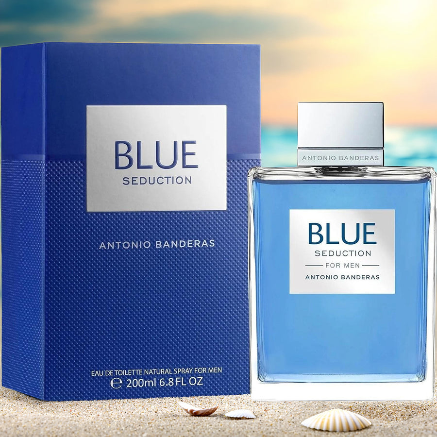 Antonio Banderas Blue Seduction For Men 6.8 oz Eau De Toilette Spray