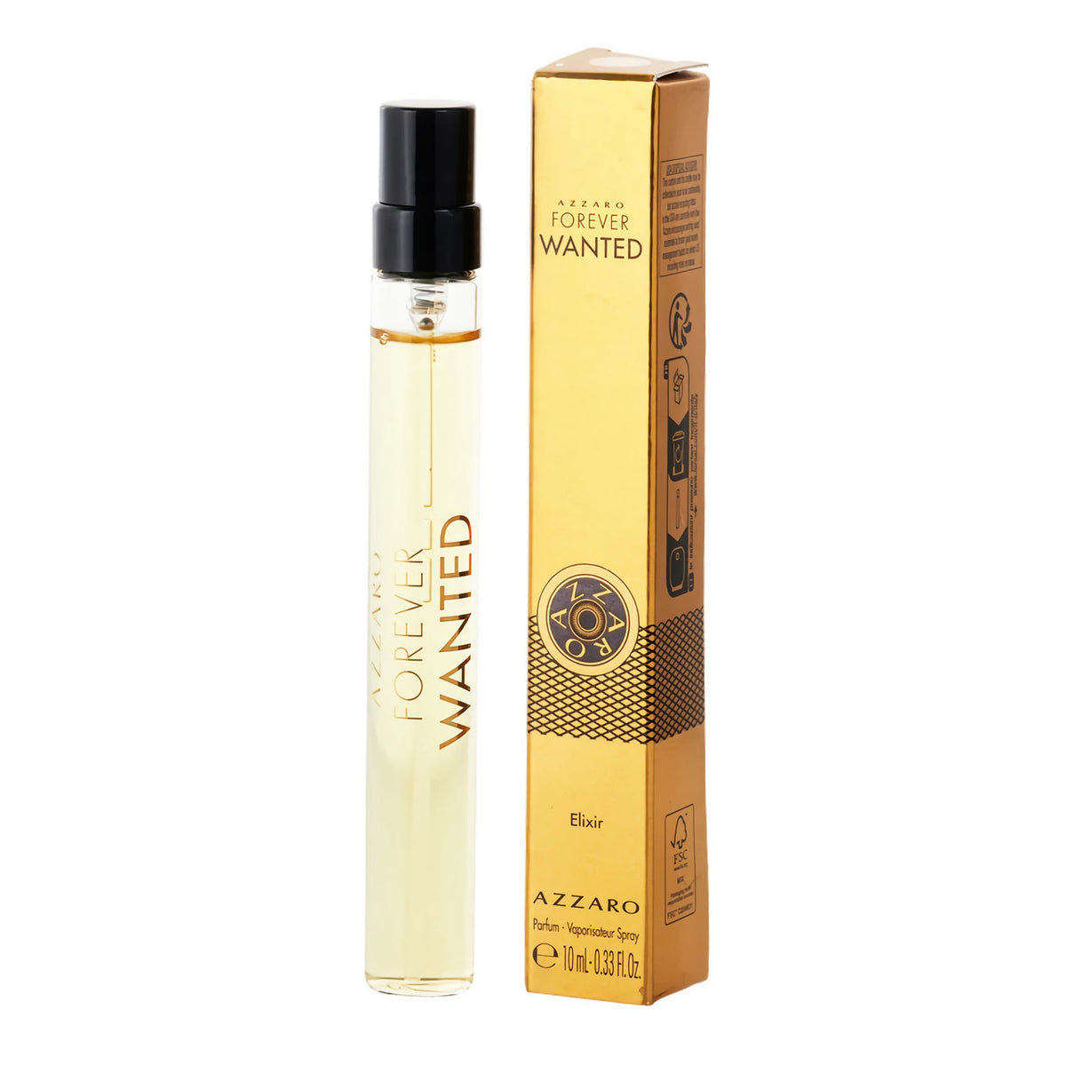 Azzaro Forever Wanted Elixir 0.33 oz For Men Parfum Spray