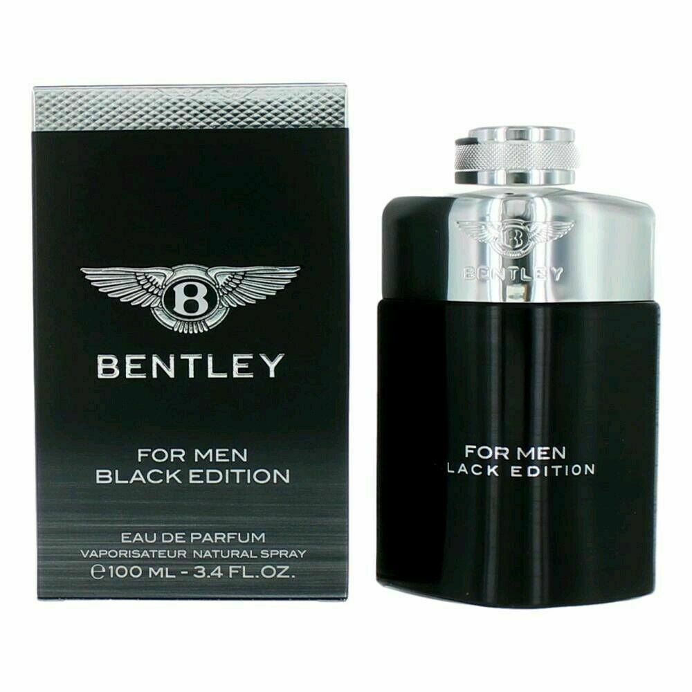 Bentley Black Edition For Men 3.4 oz Eau De Parfum Spray