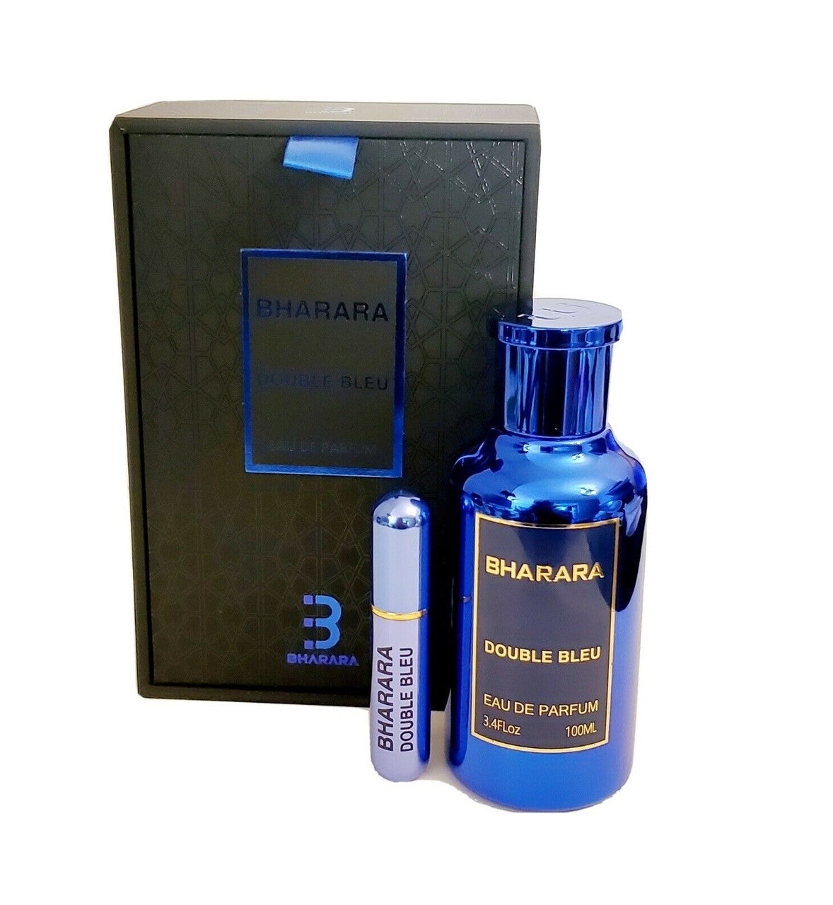 Bharara Double Bleu For Men 3.4 oz Eau De Parfum Spray