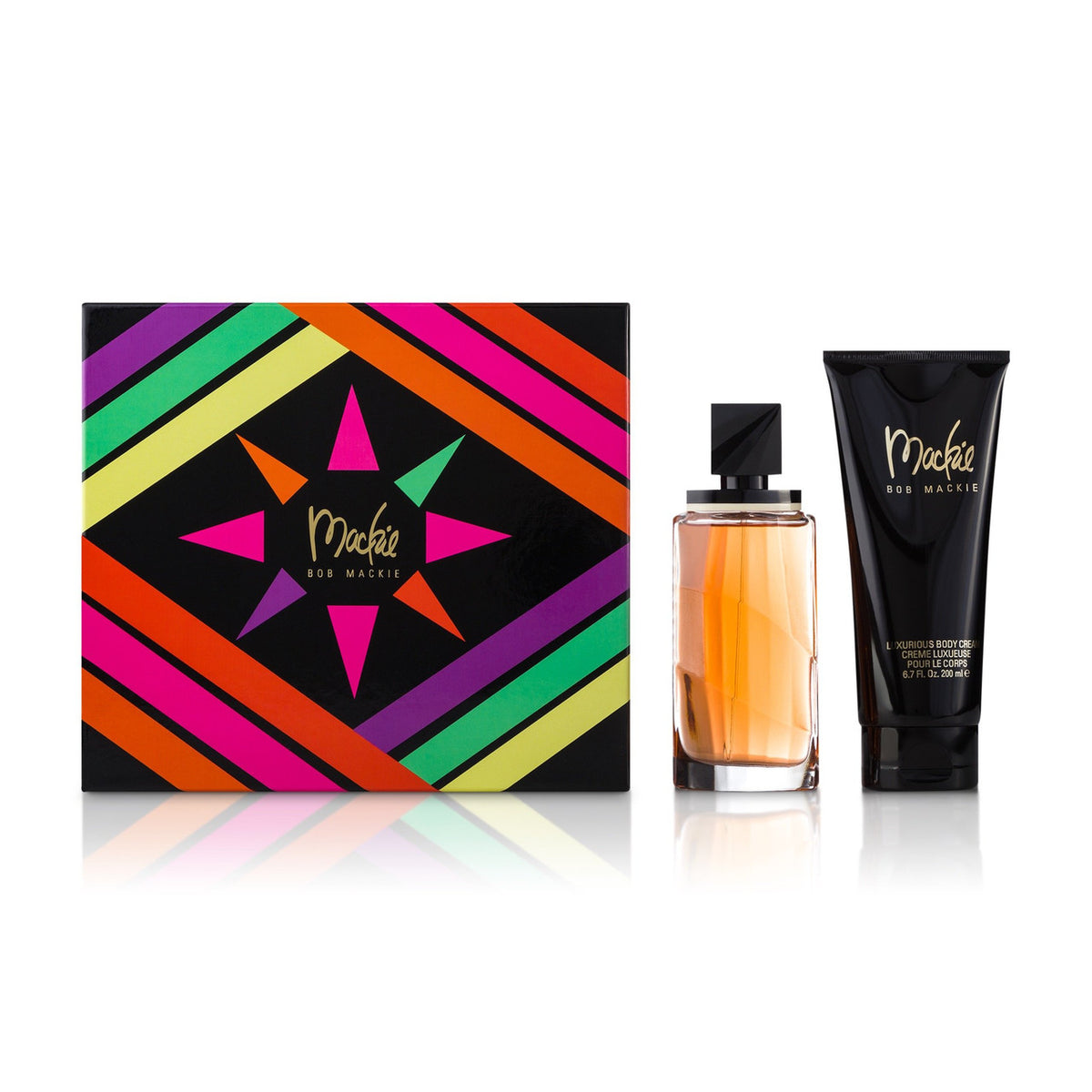 Bob Mackie 2 Set: Body Cream For Women 3.4 oz Eau De Toilette Spray