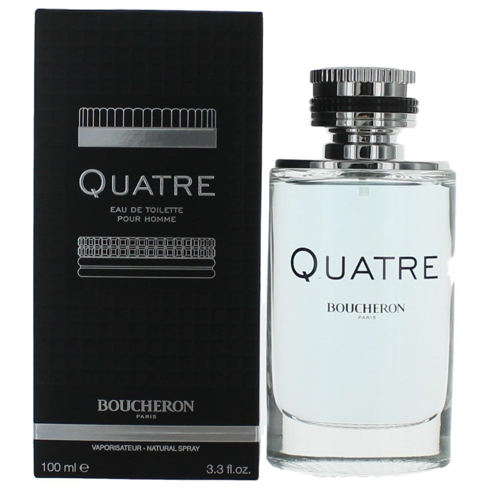 Boucheron Quatre For Men 3.4 oz Eau De Toilette Spray