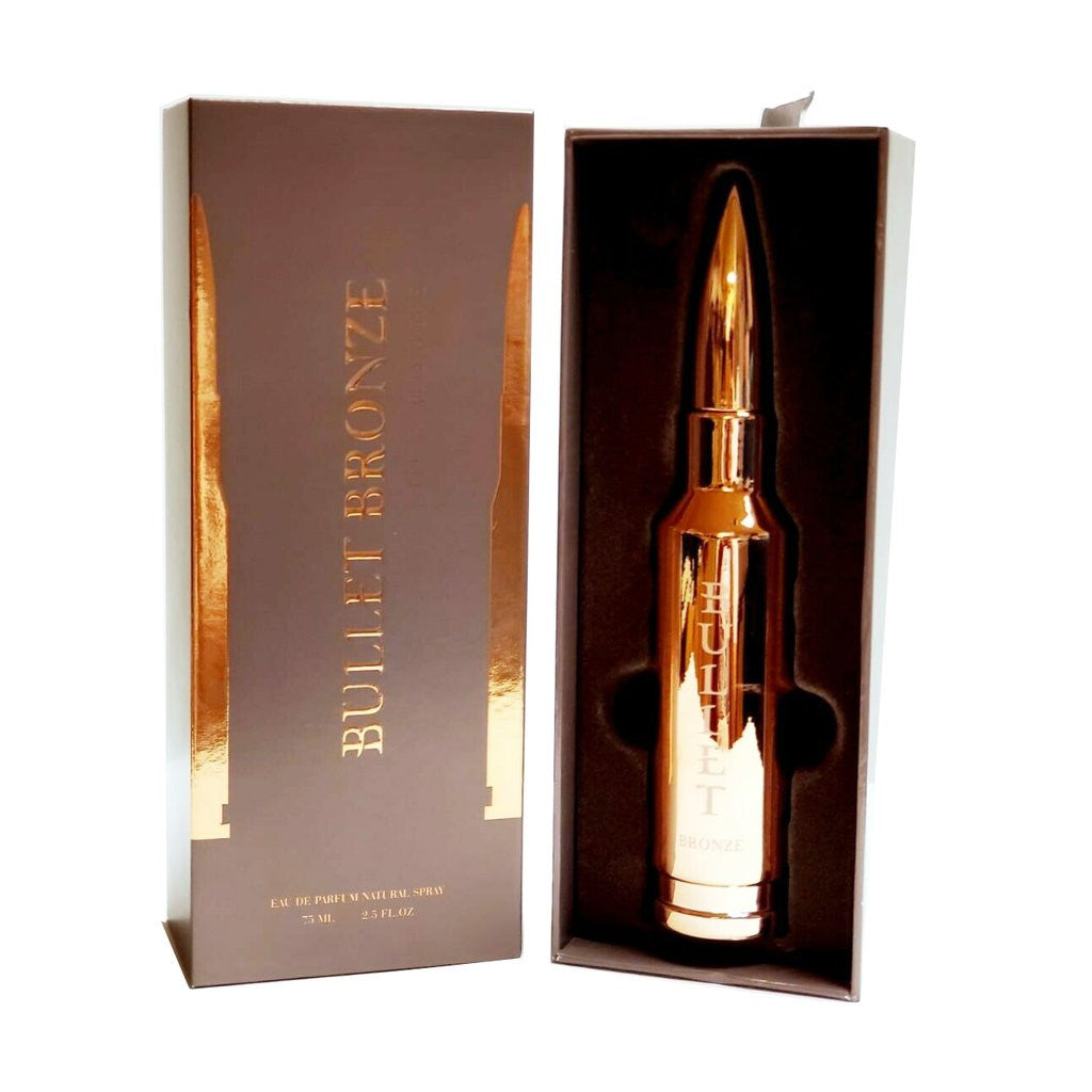 Bullet Bronze For Men 2.5 oz Eau De Parfum Spray