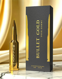 Bullet Gold For Men 2.5 oz Eau De Parfum Spray