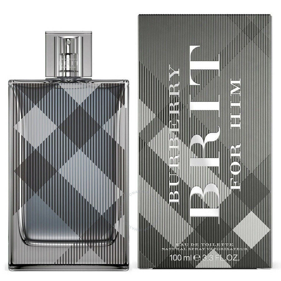 Burberry Brit For Men 3.3 oz Eau De Toilette Spray