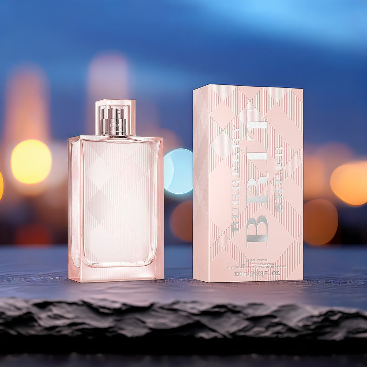 Burberry Brit Sheer For Women 3.3 oz Eau De Toilette Spray