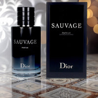 Christian Dior Sauvage 3.4 oz For Men Parfum Spray