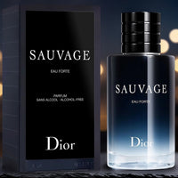 Christian Dior Sauvage Eau Forte For Men 0.34 oz Parfum