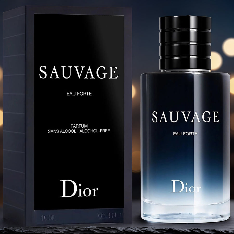 Christian Dior Sauvage Eau Forte For Men 0.34 oz Parfum