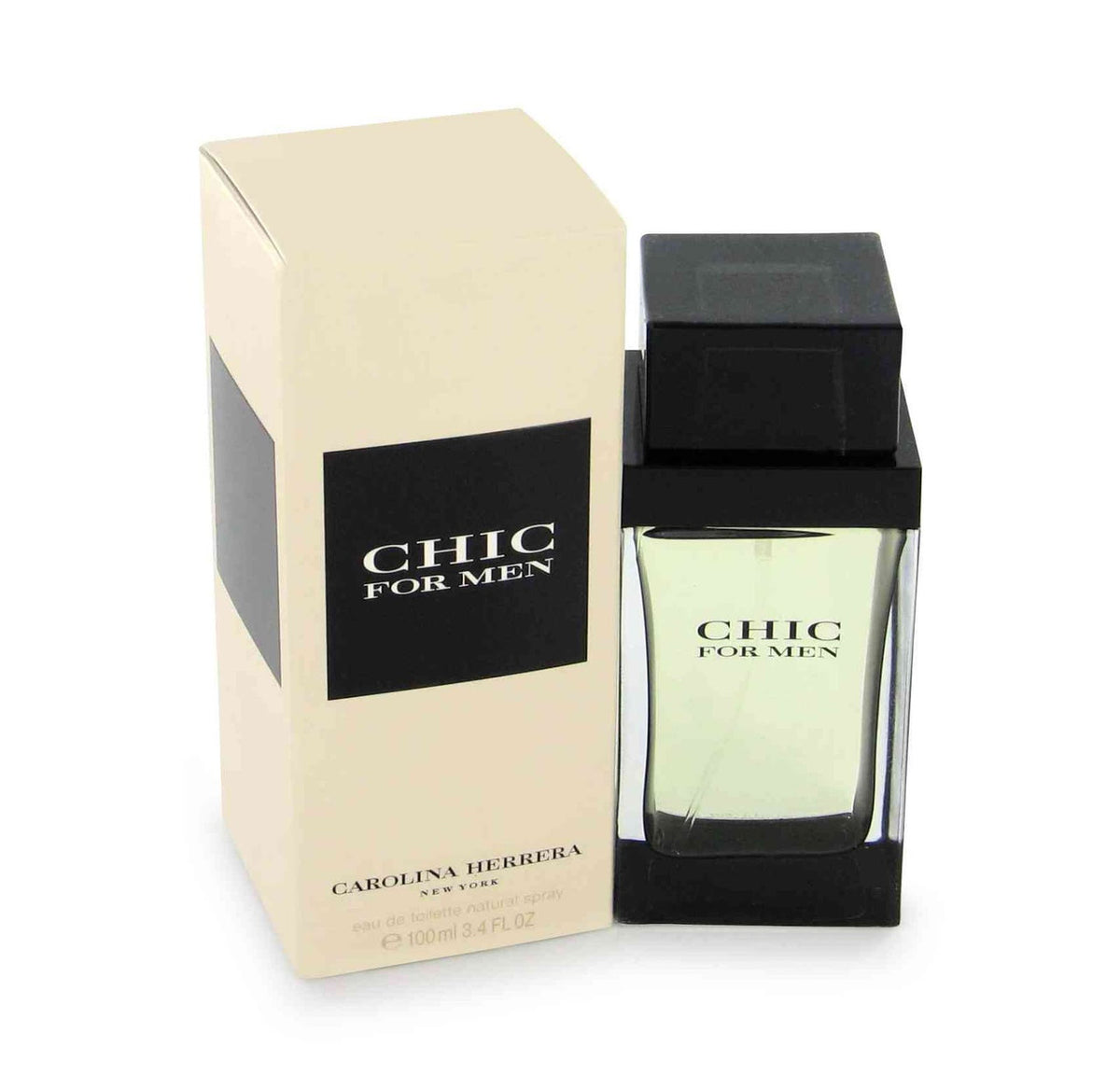 Carolina Herrera Chic For Men 3.4 oz Eau De Toilette Spray