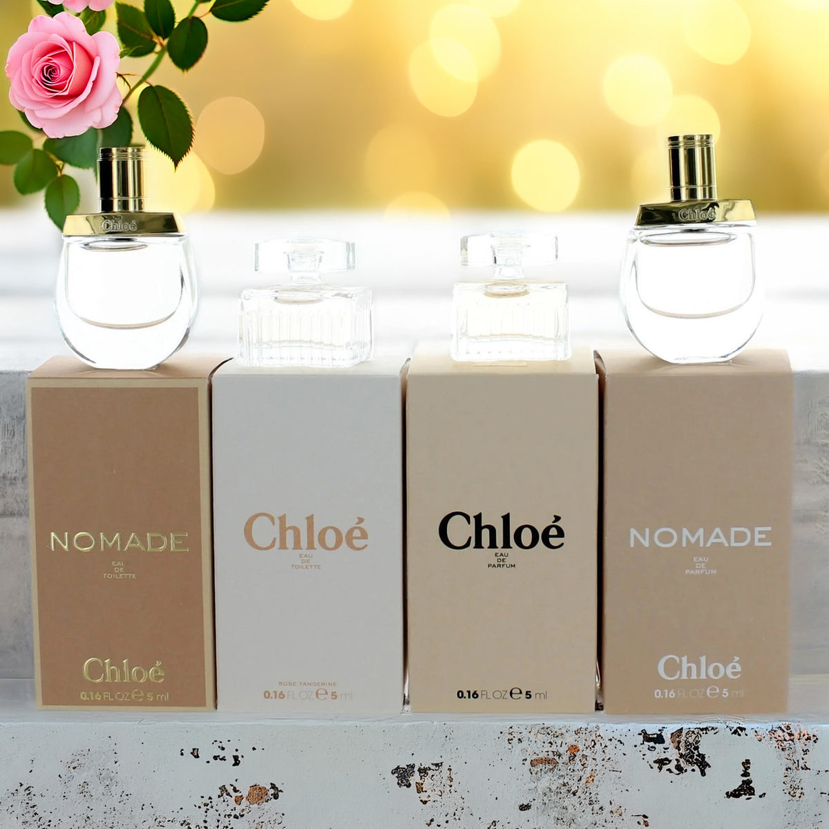 Chloe 4 Set: Nomade + Rose Tangerine + Chloe + Nomade For Women