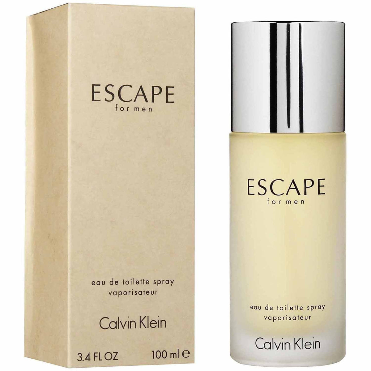Calvin Klein Escape For Men 3.4 oz Eau De Toilette Spray