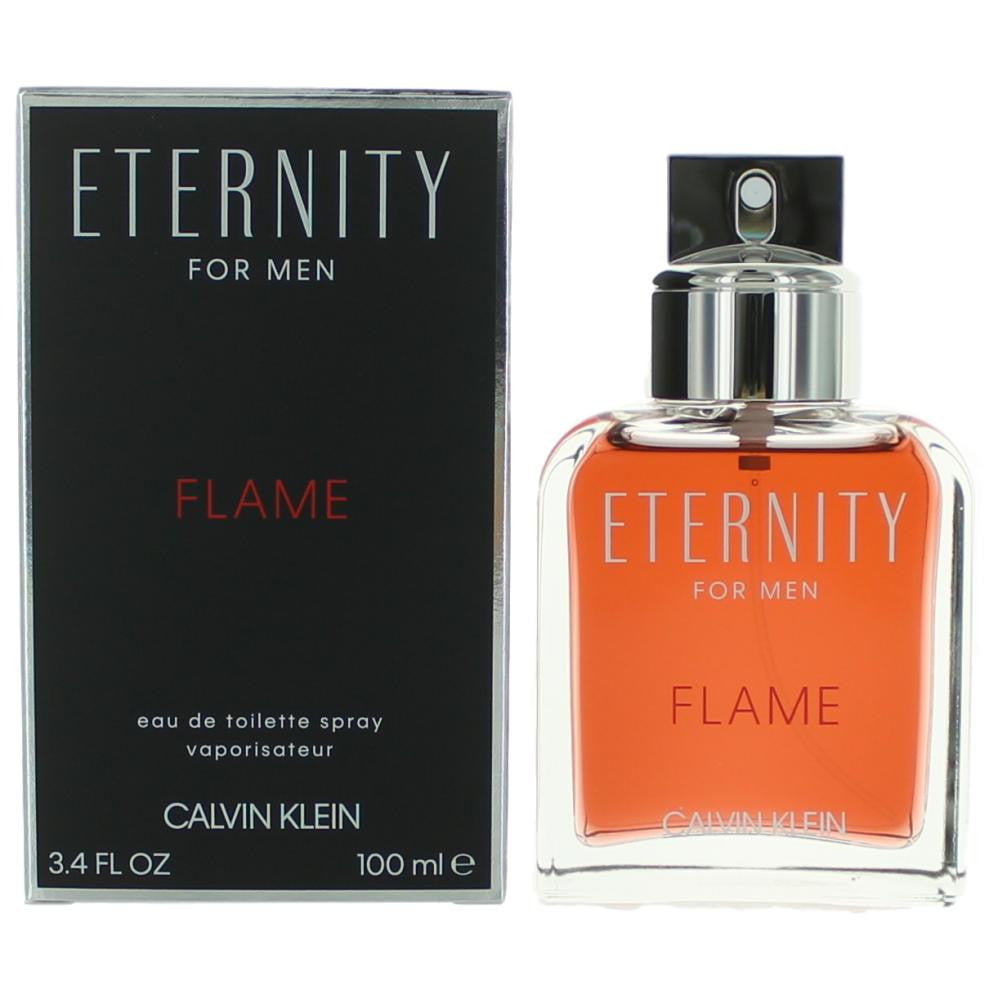 Calvin Klein Eternity Flame For Men 3.4 oz Eau De Toilette Spray