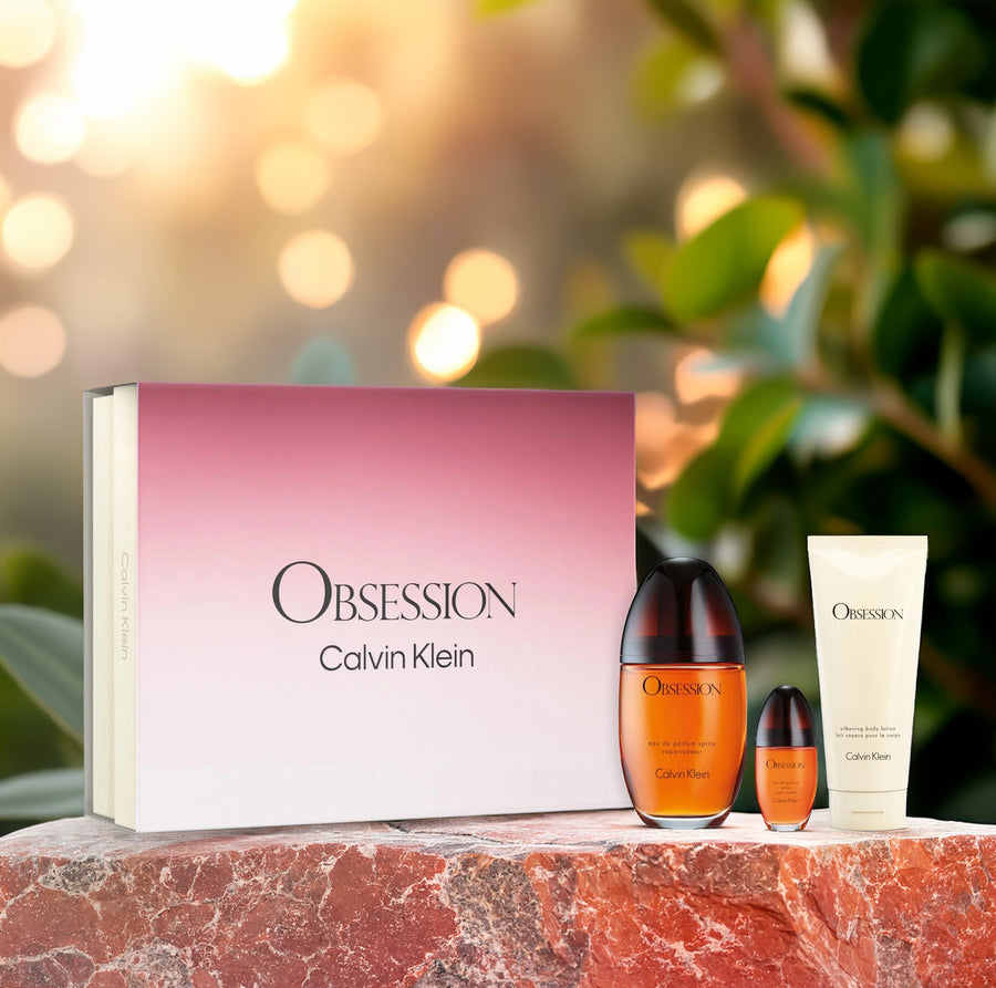 Calvin Klein Obsession 3 Set: Body Lotion For Women