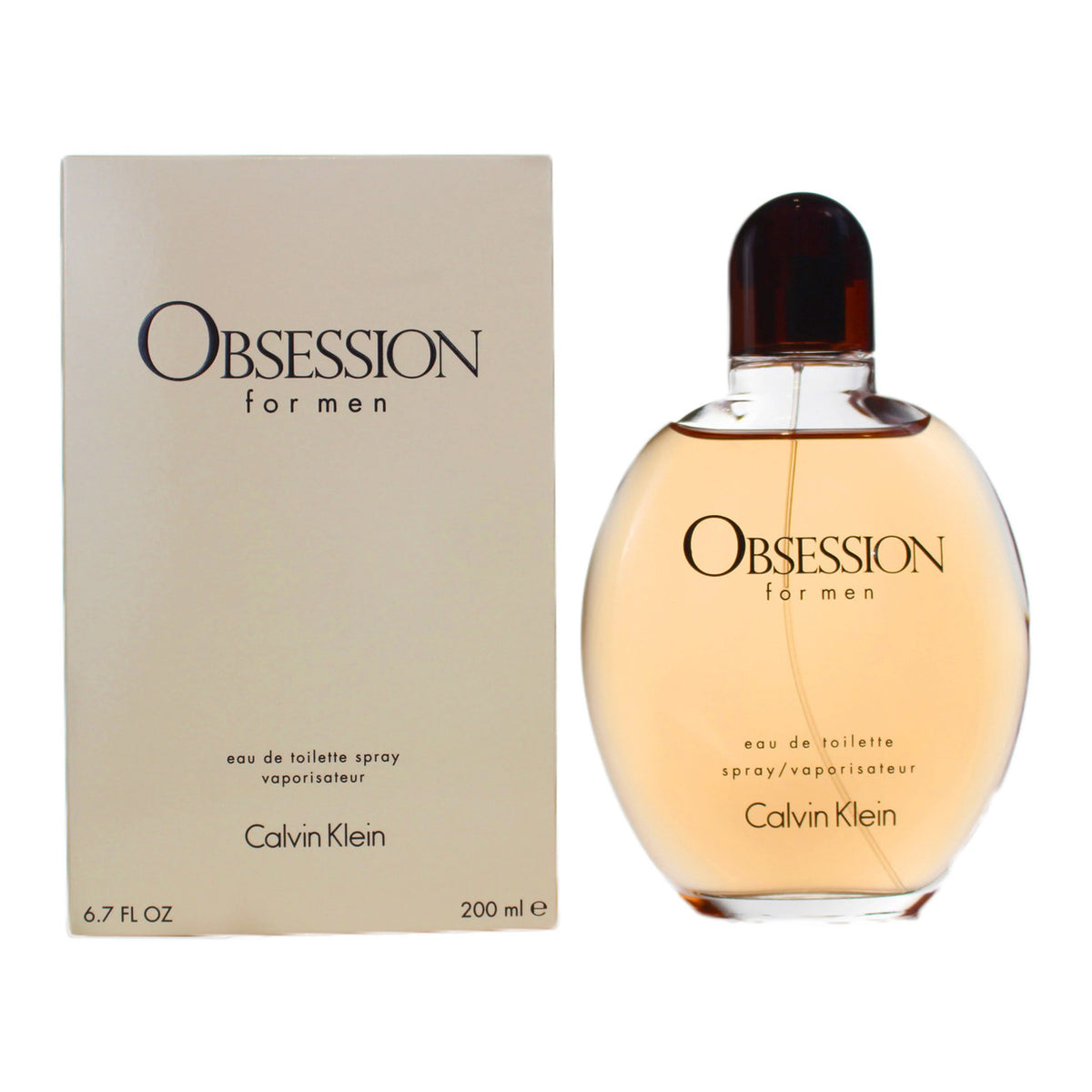Calvin Klein Obsession For Men 6.7 oz Eau De Toilette Spray