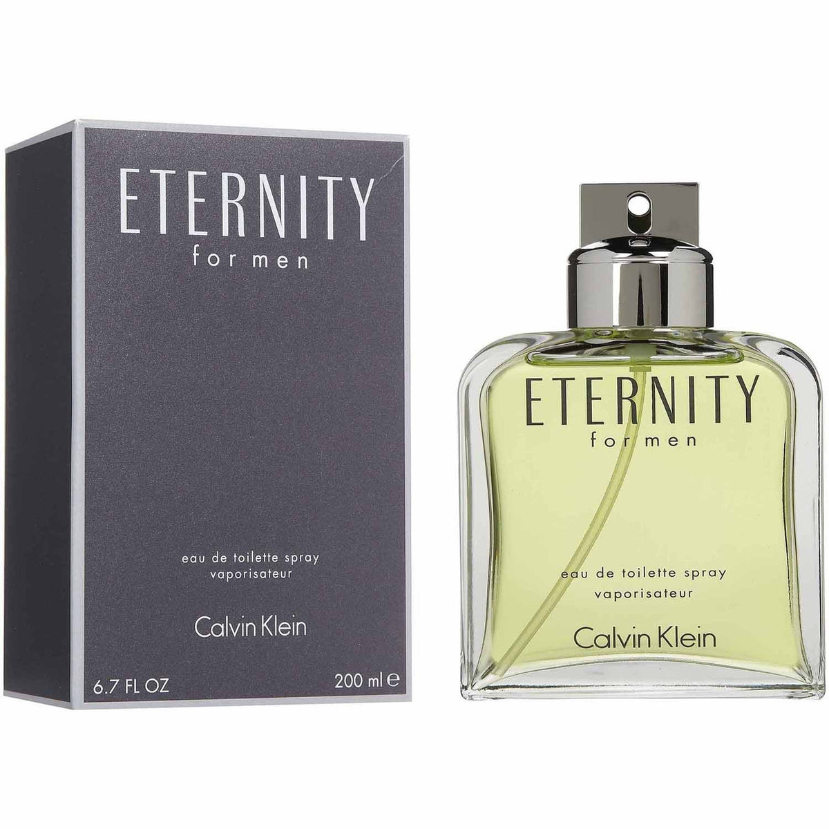Calvin Klein Eternity For Men 6.7 oz Eau De Toilette Spray