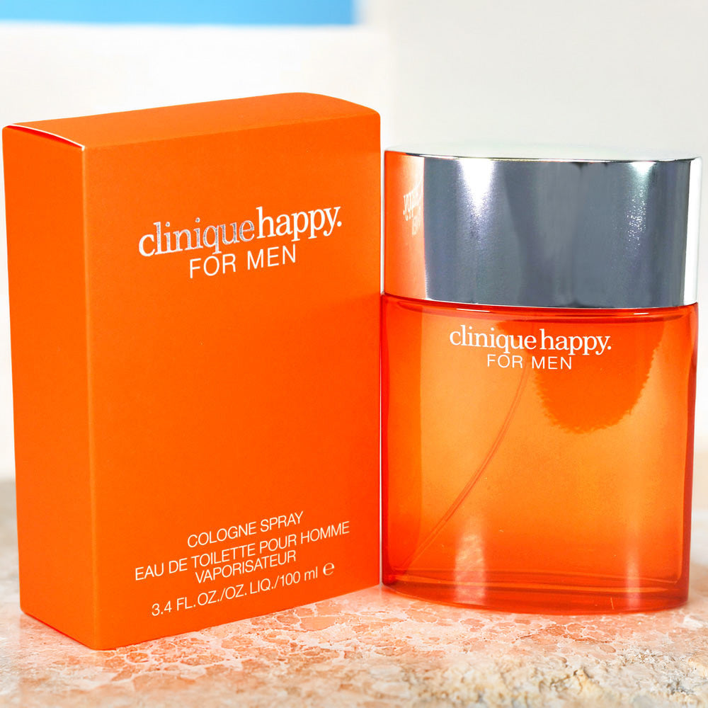 Clinique Happy For Men 3.4 oz Eau De Cologne Spray