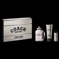 Coach Pure Platinum 3 Set: Shower Gel For Men