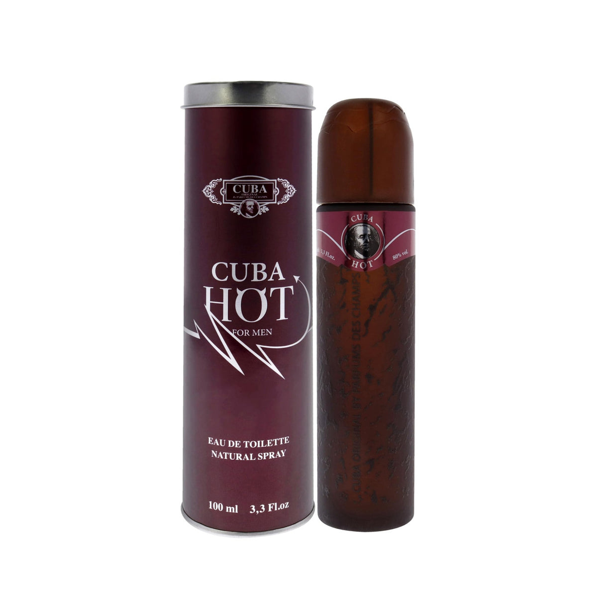 Cuba Hot For Men 3.3 oz Eau De Toilette Spray