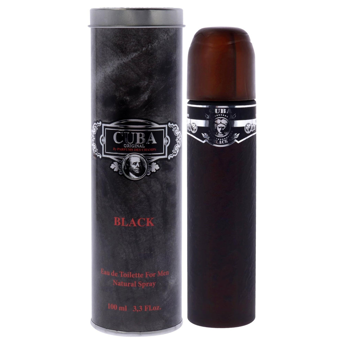 Cuba Black For Men 3.3 oz Eau De Toilette Spray