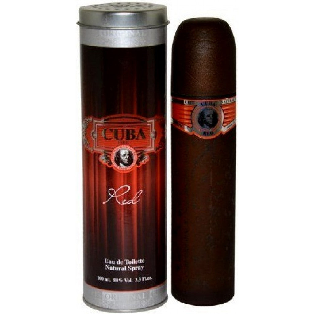 Cuba Red For Men 3.3 oz Eau De Toilette Spray