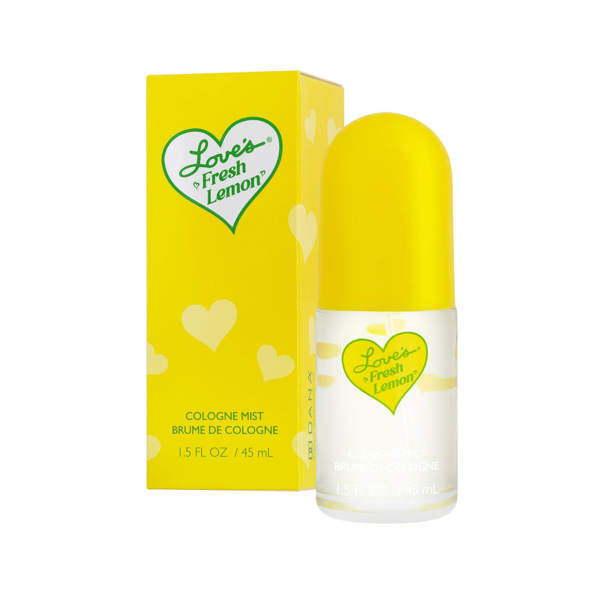 Dana Love's Baby Soft Fresh Lemon Mist Spray For Women 1.5 oz Eau De Cologne Spray