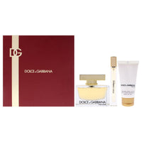 Dolce & Gabbana The One 3 Pcs Set For Women: 2.5 Eau De Parfum Spray + 0.33 Eau De Parfum Spray + 1.7 Body Lotion