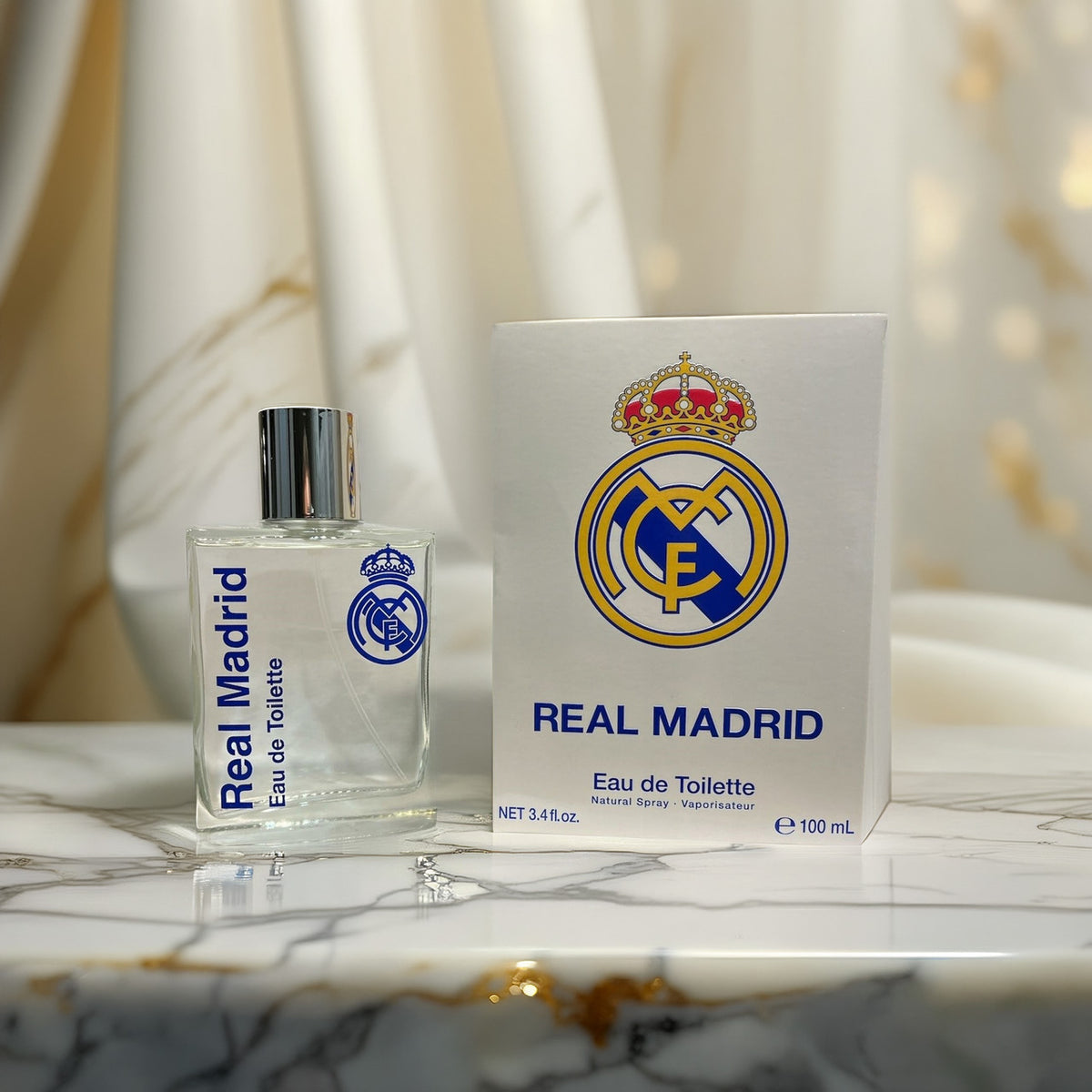 Disney Real Madrid For Men 3.4 oz Eau De Toilette Spray