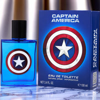 Marvel Captain America 3.4 oz Eau De Toilette Spray