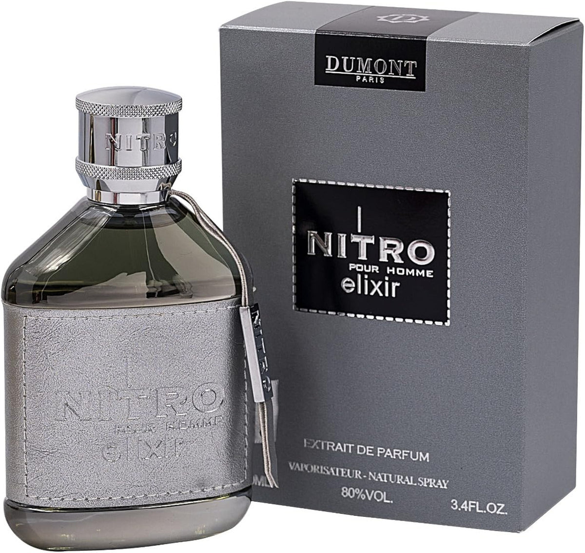 Dumont Paris Nitro Elixir For Men 3.4 oz Extrait De Parfum Spray