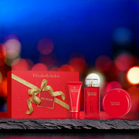 Elizabeth Arden Red Door 3 Piece Set: 3.3 oz Eau de Toilette + 2.6 oz Body Powder + 3.3 oz Body Lotion For Women