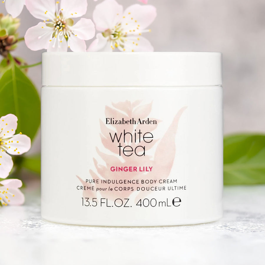 Elizabeth Arden White Tea Ginger Lily Body Cream For Women 13.5 oz